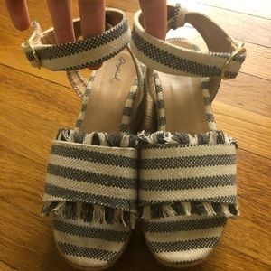 Qupid espadrille platform sandals